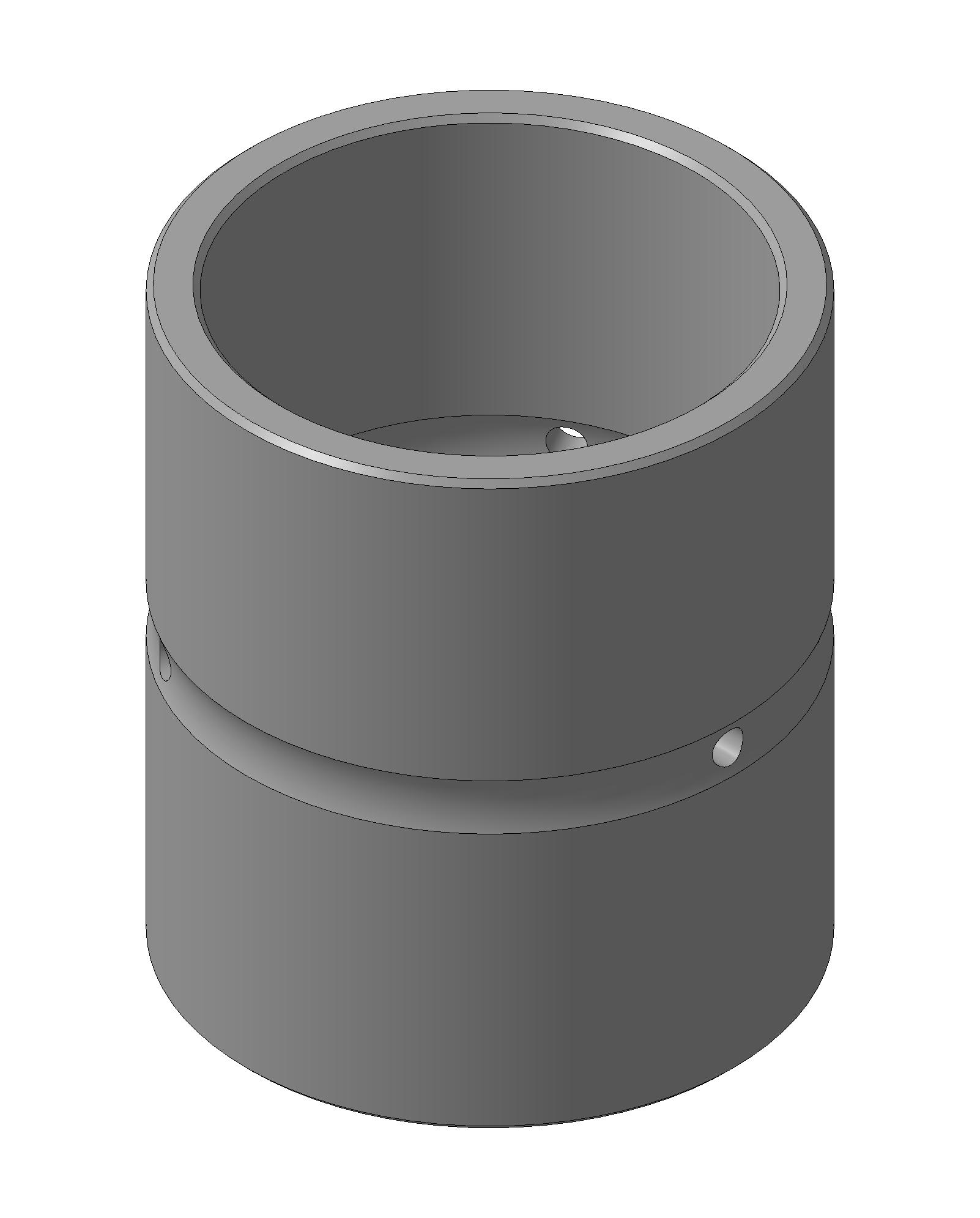 Втулка трапеции ID80.25 OD95.18 H110 OEM 203-7343 Втулка трапеции ID80.25 OD95.18 H110 OEM 203-7343