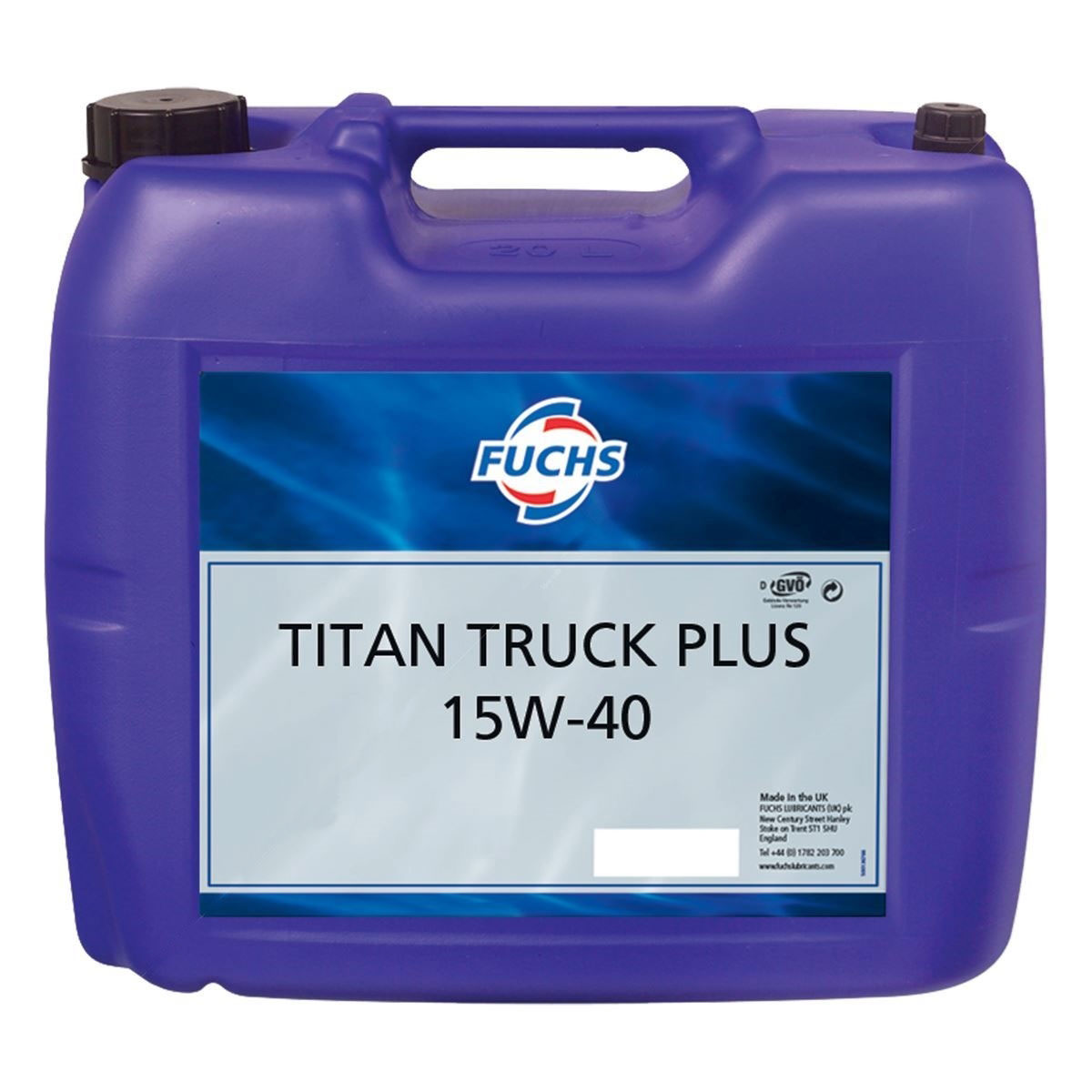 Масло моторное TITAN TRUCK PLUS SAE 15W-40 (205л) OEM